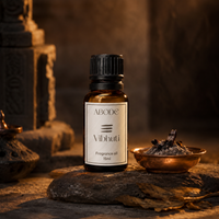 ABODE Vibhuti Fragrance Oil | 15ml | Herbal, Woody & Resinous Blend | Sacred Ash Fragrance for Diffusers