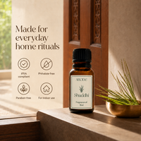 ABODE Shuddhi Fragrance Oil | 15ml | Fresh Green & Woody Blend | Sacred Indian Grass-Inspired Fragrance for Diffusers