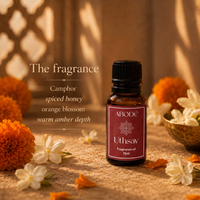 ABODE Uthsav Fragrance Oil | 15ml | Warm Festive Blend | Indian Celebration-Inspired Fragrance for Diffusers