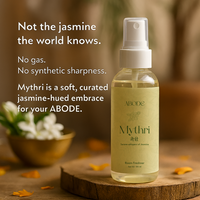 ABODE Mythri Room Freshener | 100ml/3.3 Oz | Serene Whispers of Jasmine