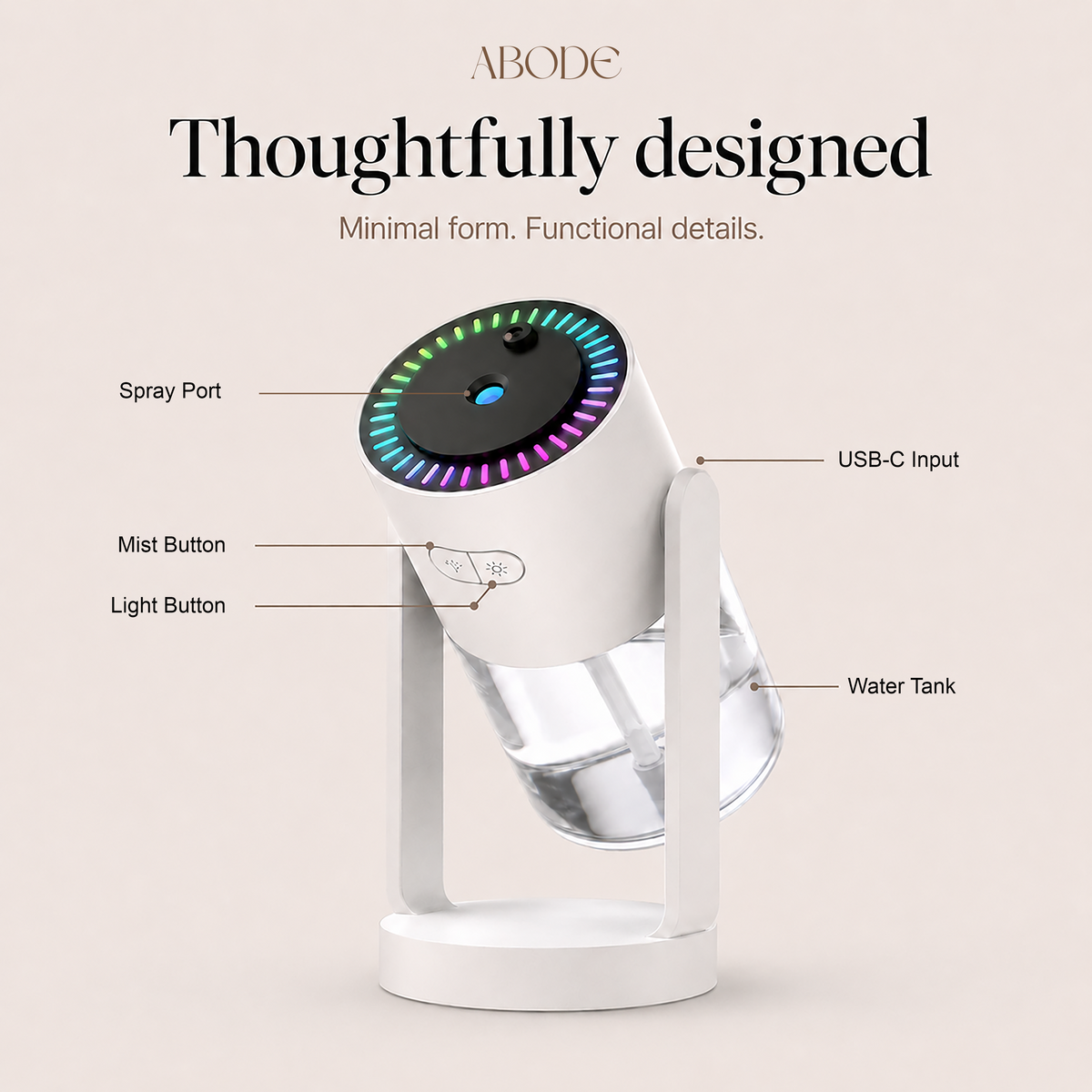 ABODE Car Fragrance Diffuser