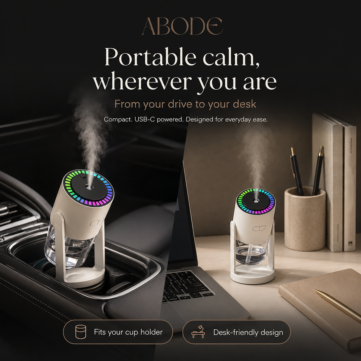 ABODE Car Fragrance Diffuser
