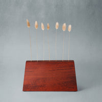 SHIBUI wooden vase