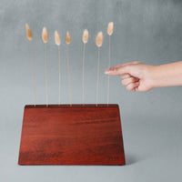 SHIBUI wooden vase