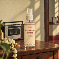 ABODE Suprabhatam Room Freshener Spray | Inspired by Morning Prayers | Floral, Herbal & Woody Fragrance | Gas-Free Spray | 100 ml